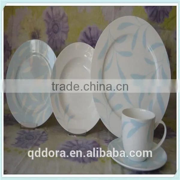 20pcs Germany Dinner Set Porcelain,Top Quality Novel Porcelain Opal Dinnerware