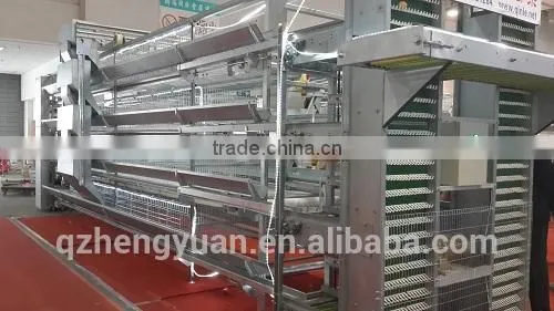 H- Type 3 Tiers Hot -drip Galvanized Layer Chicken Battery Cage