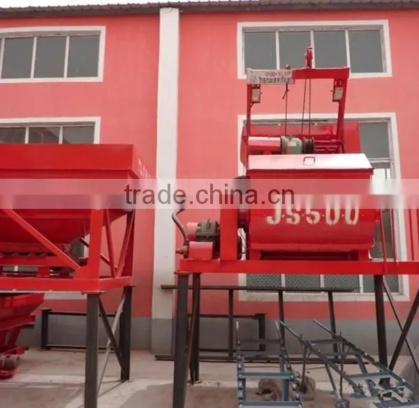 JS500 Concrete Mixer Machine for Construction With 500L Discharge Volume photo-4