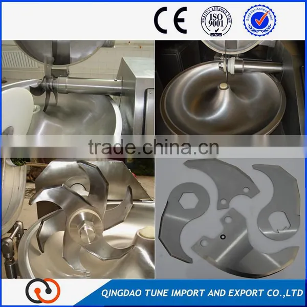 High Quality Stainless Steel 40L, 80L, 125L Electric Meat Bowl Cutter photo-3
