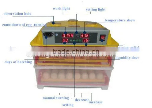 Newest Eggs Incubator Automatic Egg Mini Incubator