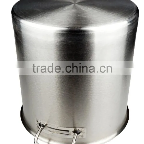 Elegant 03 Style Tall Body Stainless Steel Cooking Pot With Aliminum Clad Bottom photo-6