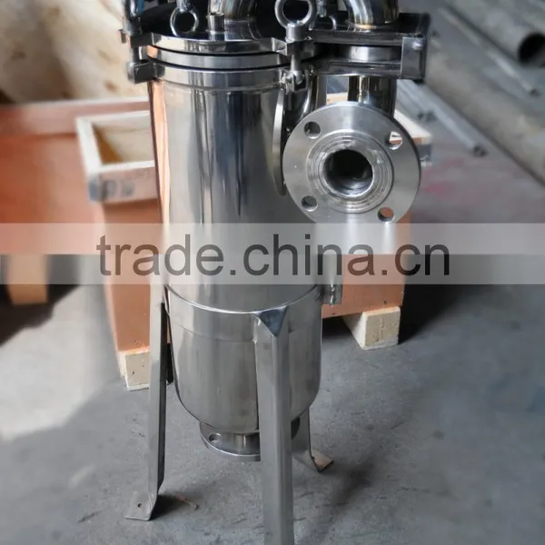 SUS 304 and 316 Bag Milk Filter Housing photo-3