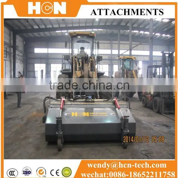HCN BM12 Road Large Bucket Sweeper Attachment for Loaders photo-4