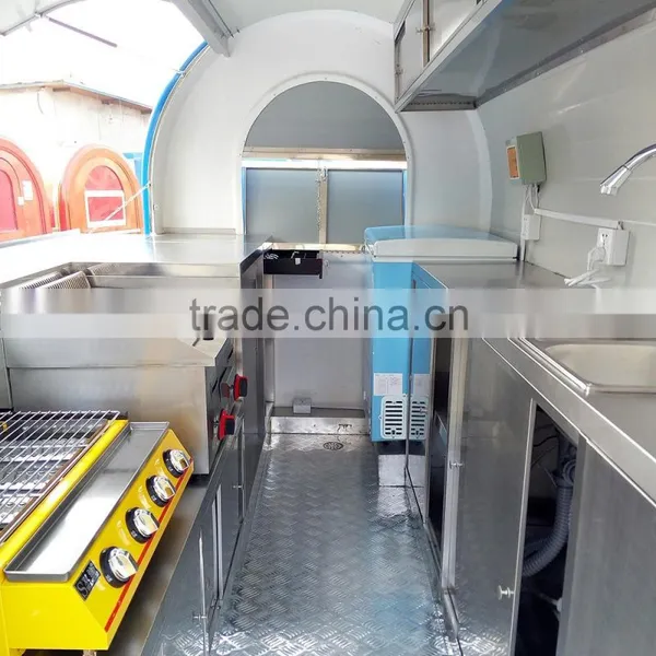 Food Catering Trailer/mobile Kitchen Truck for Sale/food Service Trailer photo-3