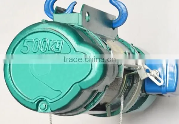 China Supplier Electric Wire Rope Hoist With Competive Price photo-2