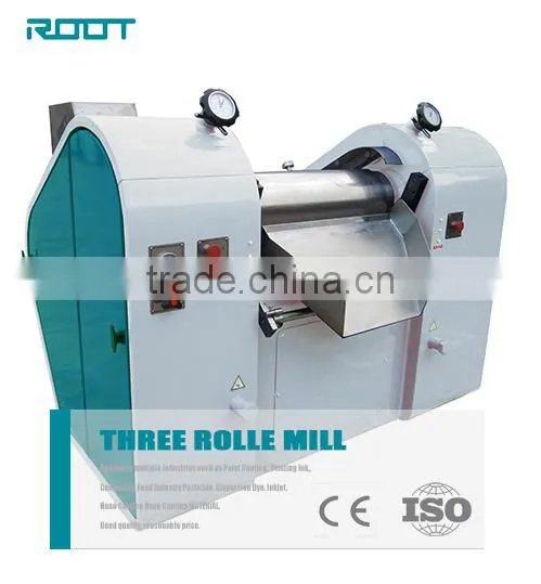 Hydraulic 3 Roll Mill for Printing Ink With Feeding Hopper photo-2