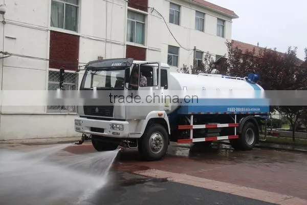 7 Tons 7000L DongFeng HOWO New Water Spraying Tank Truck photo-2