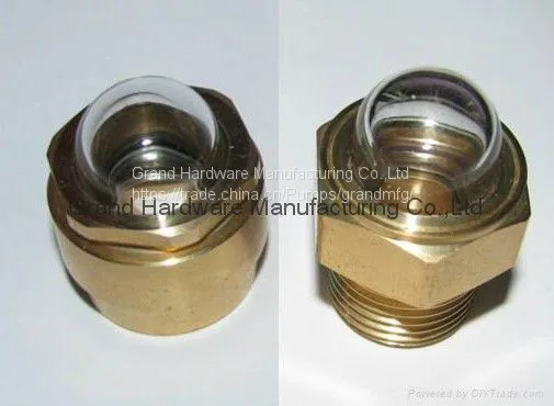 NPT 1/2 Inch Male Thread Coolant Sight Glasses Oil Level Gauge Indicator for Heavy Duty photo-4