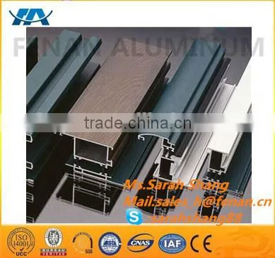 6063 Alloy T-5 White Powder Coating Aluminium Profile for Window Usage Extrusion Profile Film Package photo-6