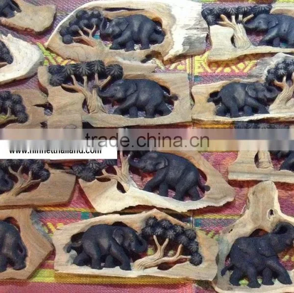 Wood Carved Elephant photo-2