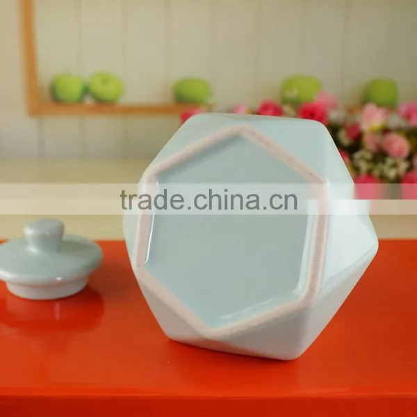 China Supplier New Premium Custom Wholesale Ceramic Canister Storage Jars photo-4