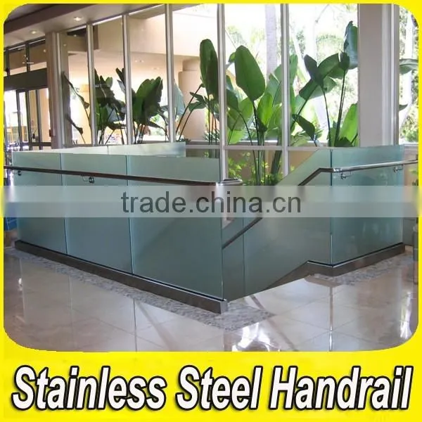 Fabrication Project Stainless Steel Frameless Glass Balcony Deck Railing photo-2
