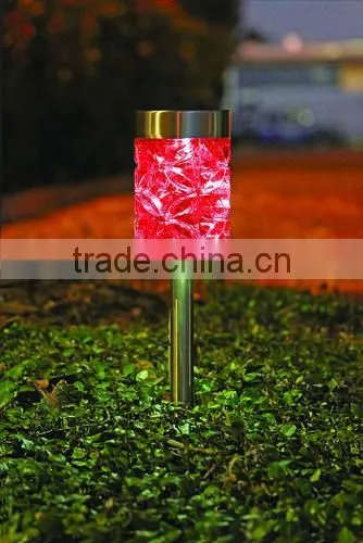 12pk Stainless Steel Solar Deco Garden Lawn LED Path Light photo-6