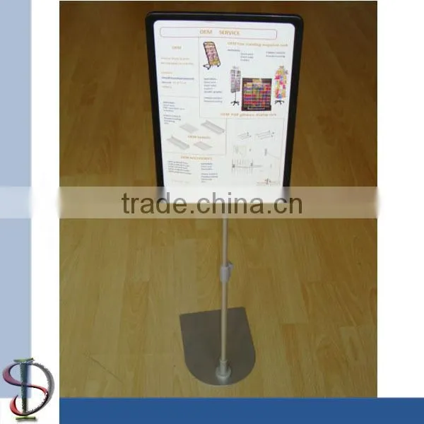 Sign Holder Tabletop With Big Base photo-2