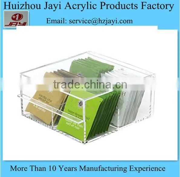 Factory Wholesale Acrylic Tea Packaging Box and Tea Bag Storage Box photo-5