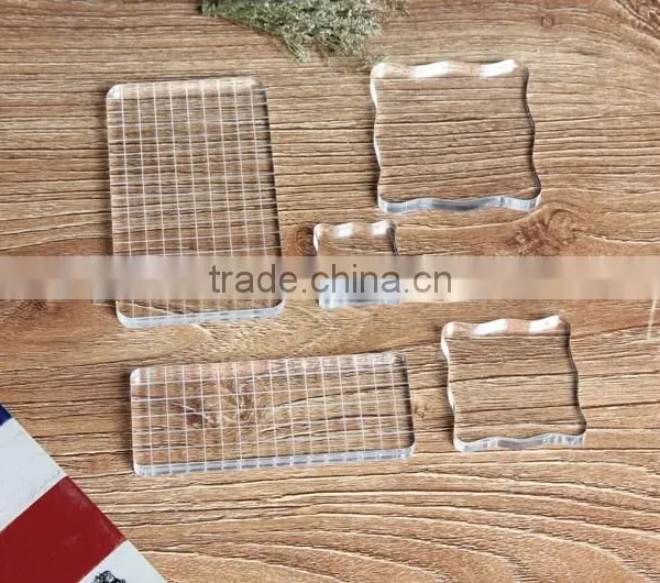 Wholesale Custom Handmade Acrylic Stamp Block photo-6