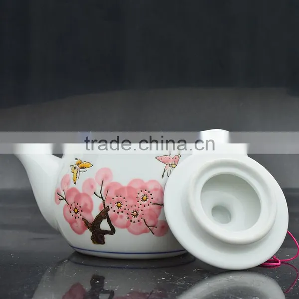 Cheap Hand Painted Porcelain Teapot Ceramic Teapot photo-6