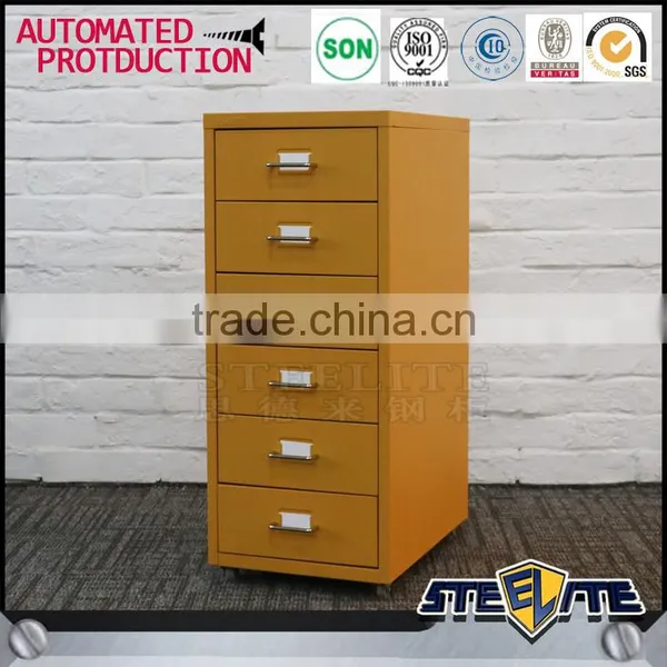 Big Lots Korean Home Furniture Modern Steel Six Drawer Cabinet photo-3