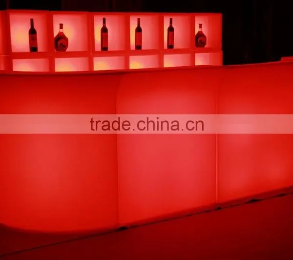 Modern Led Mini Bar Counter Led Bar Table, Led Lighted Furniture photo-6