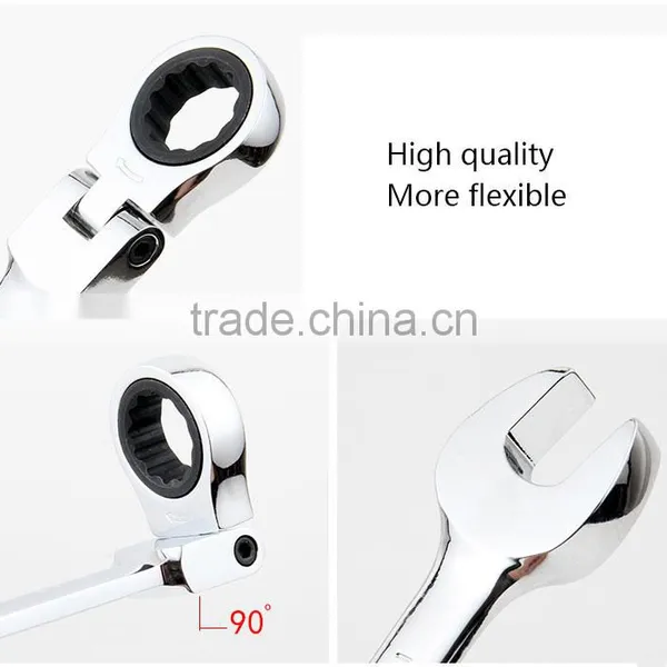 High Quality Professional 7PCS CRV Combination Spanner Wrench Set photo-4