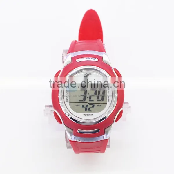 Factory Price Red Child Digital Watch