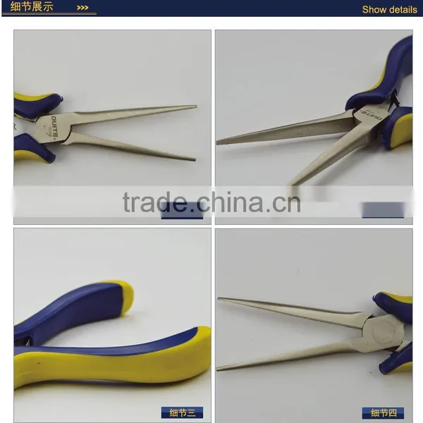 Blue and Yellow Round Nose Pliers photo-4
