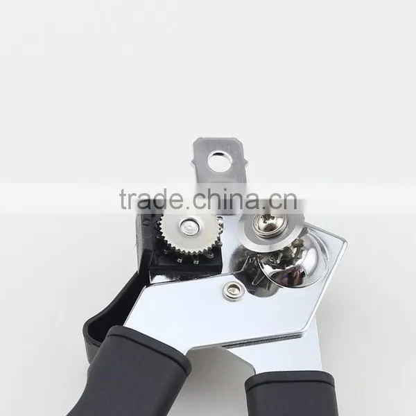 Black Handle Simply Use Kitchen Utensil Smooth Edge Can Opener photo-6