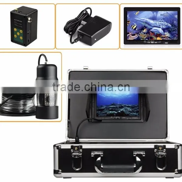 2017 New Arrive 7 Inch TFT LCD Monitor 20m 360 Rotating Fish Finder Underwater Aquaculture Monitoring Camera System With DVR photo-4