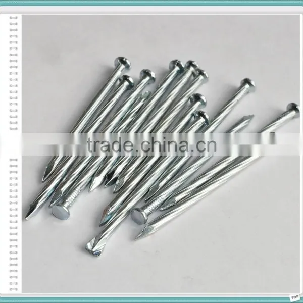 Galvanized Twisted/Spiral Shank Steel Concrete Nails photo-3