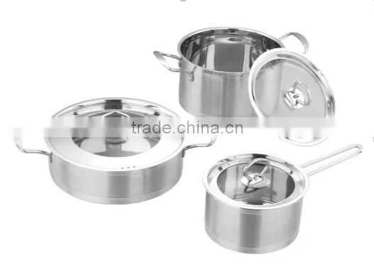 Stainless Steel Soup Pot Pan Sets photo-4