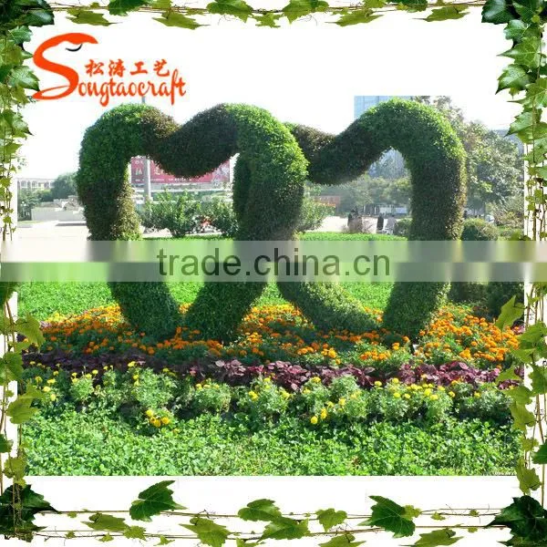 2015 NEW Wholesale Grand and Magnificent Artificial Giraffe Topiary for Park Decoration Made in Guangzhou photo-5