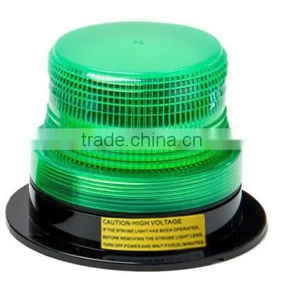 GREEN FIXED MOUNT ROTATION STROBE LED EMERGENCY SAFETY BEACON photo-2