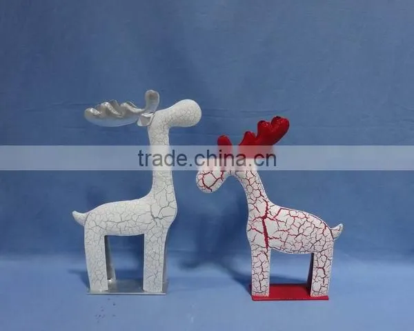 Iron HandMade Artifical Dollarma Craft Cheapest Reliable Golden Supplier Deer Christmas HXM5B601-6 photo-4