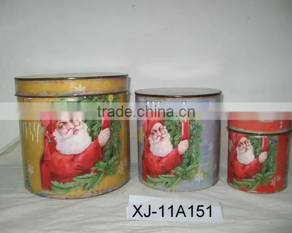 Christmas Metal Storage Boxes and Container photo-4