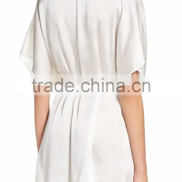Spa Robes Wholesale Fashion Modern Choir Sleepwear for Women Night Cheap Silk Robes photo-4