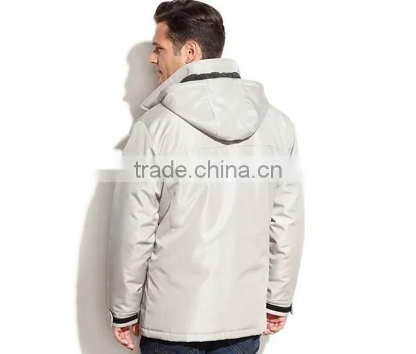 OEM Outdoor Wholesale Softshell Men Cheap Mens Hooded Jackets photo-2
