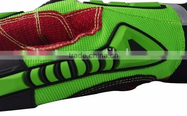 CE 4543 Cut Proof High Visibility Oil and Gas Safety Gloves TPR Cut Resistant Impact Protection Gloves photo-4