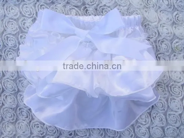 Adorable Baby Diaper, Satin Baby Bloomers, Wholesale Baby Ruffle Bloomers photo-6