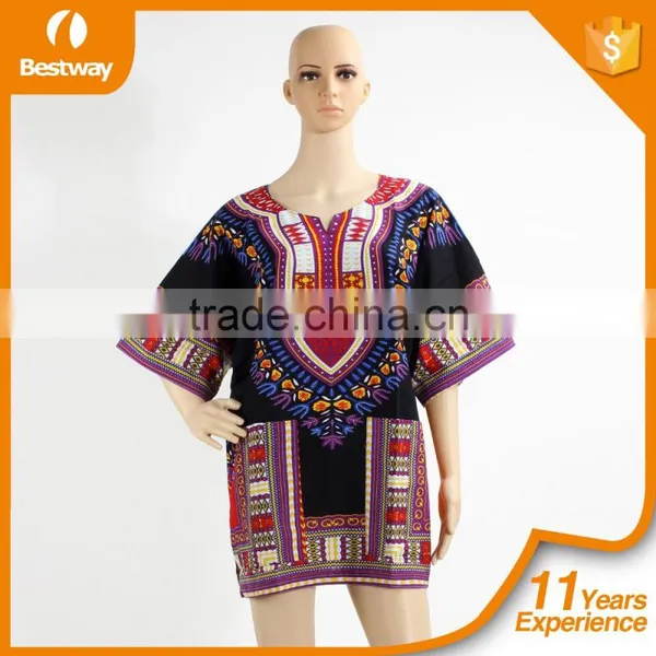 Bestway Dashiki Lady Shirt Dashiki Shirt African Dashiki Top DT007 photo-5