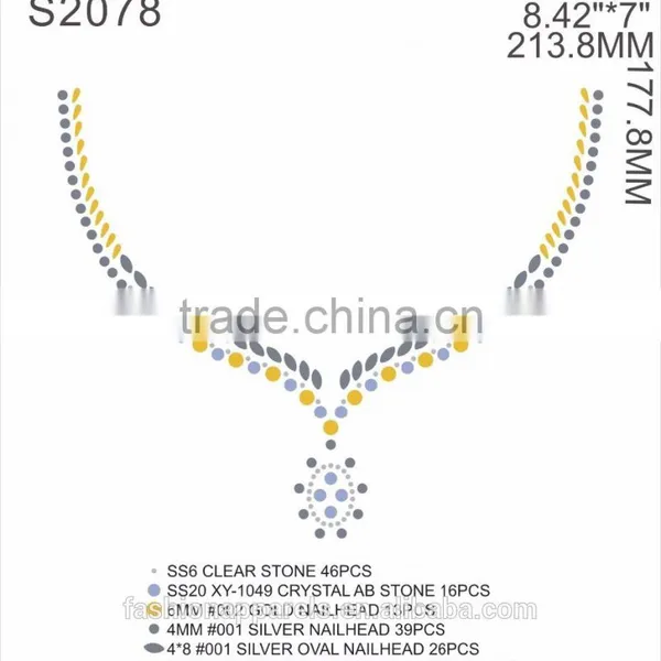 Custom Simple Line Rhinestone/Acrylic /Gem Stone Glitter Hot Fix Rhinestone for Clothing photo-6