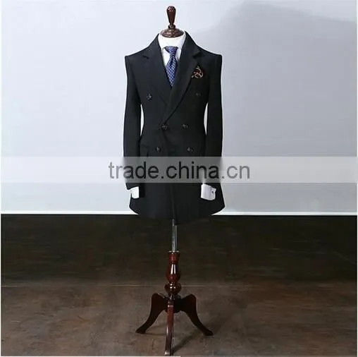 2014 Double-Breasted New Season Lastest Design Slim Fit Mens Cashmere Men Coat photo-6