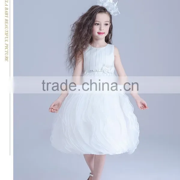 Children Summer Frock Girl Fashion Dresses for Party Stripes Ruffle Designs Dress photo-3