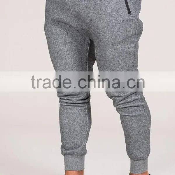 High Quality Long Sleeve Zipped Pockets Mens Track Top Plain Tracksuit photo-4