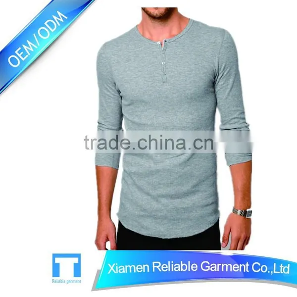 Clothing for Men 2016 Custom Design Long Sleeve T-shirt for Men China Supplier photo-4