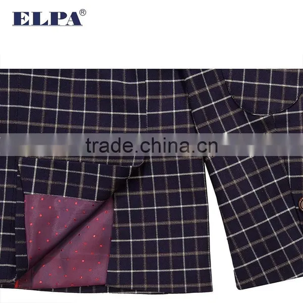 ELPA Formal Fancy Kids Clothes Boys Plaid Three Pieces Children Clothes Suit Boys photo-5