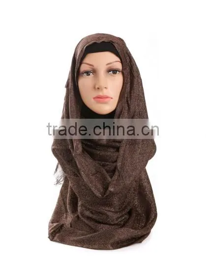 Muslim Pure Color Bag Towel Europe and the United States Fashion Super Large Cap Cover Scarf Scarf photo-6