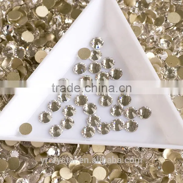 Discount Rhinestone Nails Suppliers' Hot Sale Crystal Flat Back Rhinestones Non Hotfix photo-5