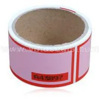 Serial Number Security Tapes