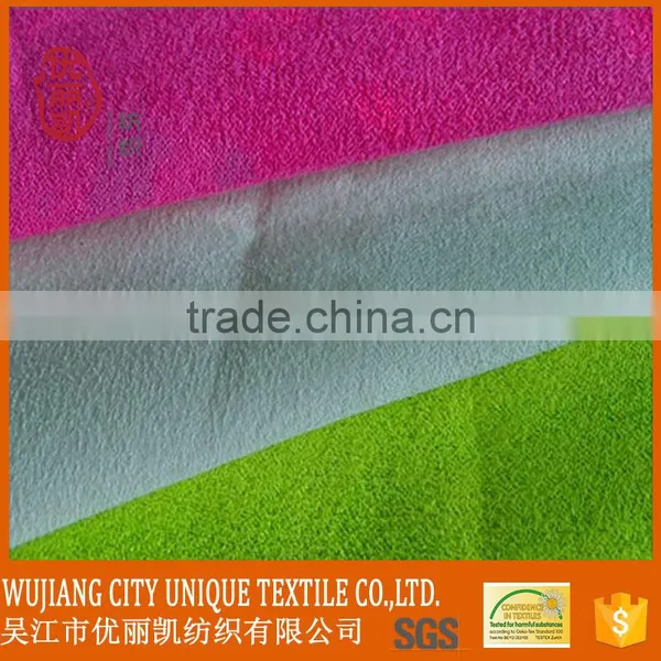 150g 105d*200d100%polyester Bronzing Suede Fabric photo-6